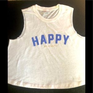 Spiritual Gangster cropped tank